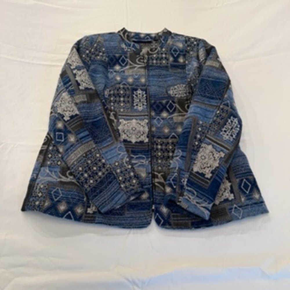 Susan Graver Style Women's Jacket Blazer Large